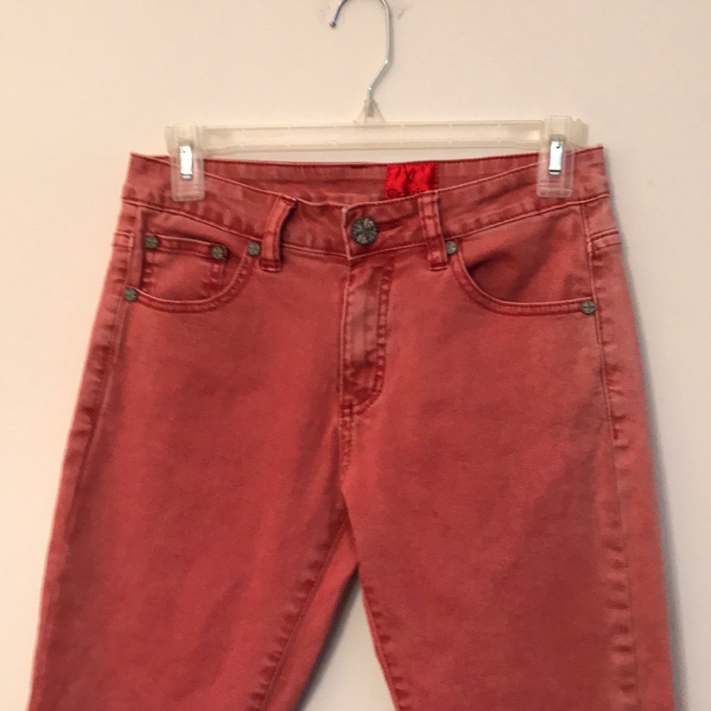 V Christina Red Jeans